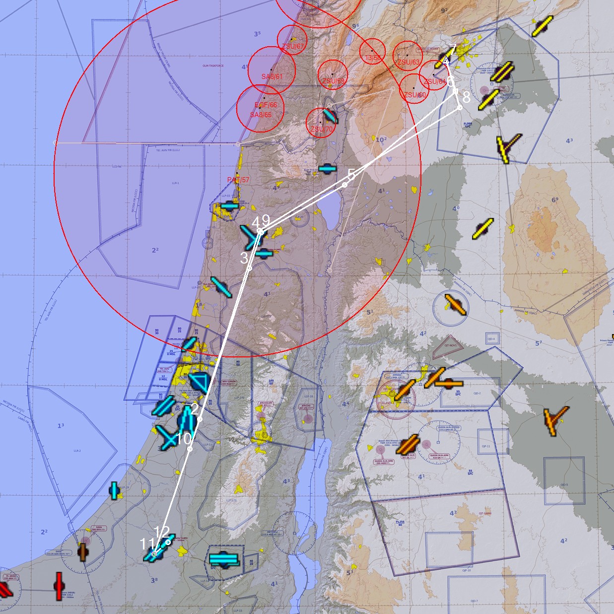 Flight Map